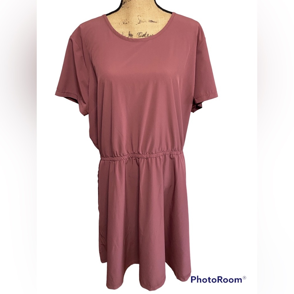 Duluth Trading Co. Flexcellence Dress - Color, Wild Ginger - Size 2XL